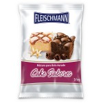 Mistura Bolo Cake Chocolate 3kg Fleischmann