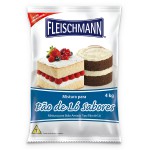 Mistura para Pao de Ló 4kg Fleischmann